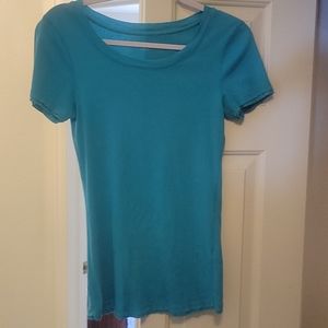 Three Dots Turquoise T-shirt
